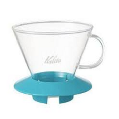 Glass Wave Dripper 185 (Peppermint) Kalita Wave Dripper